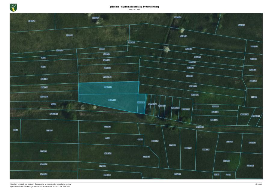 Działka budowlana Jeleśnia