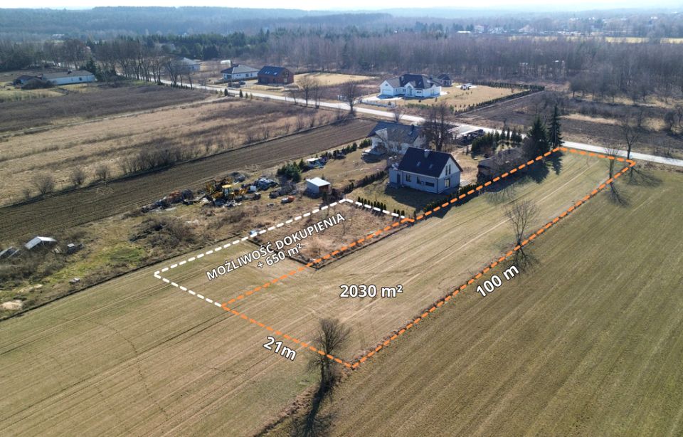 Działka Dobieszków