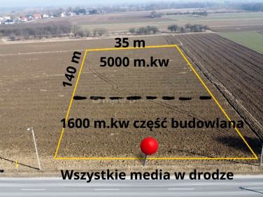 Działka budowlano-rolna Opacz