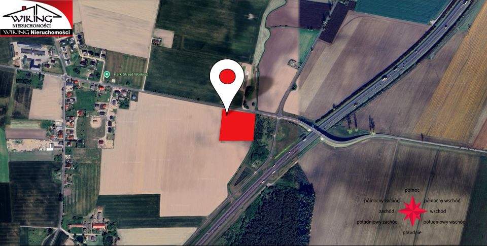 Działka przemysłowa Trzek