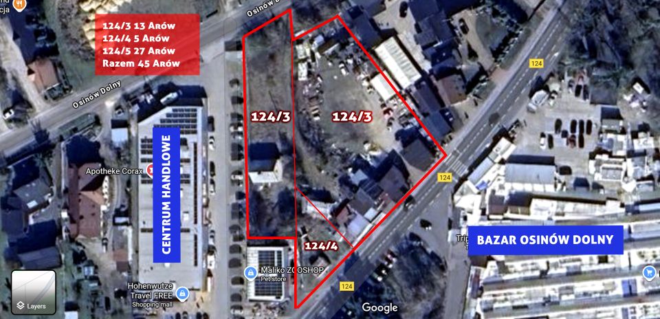 Działka budowlana Osinów Dolny sprzedam