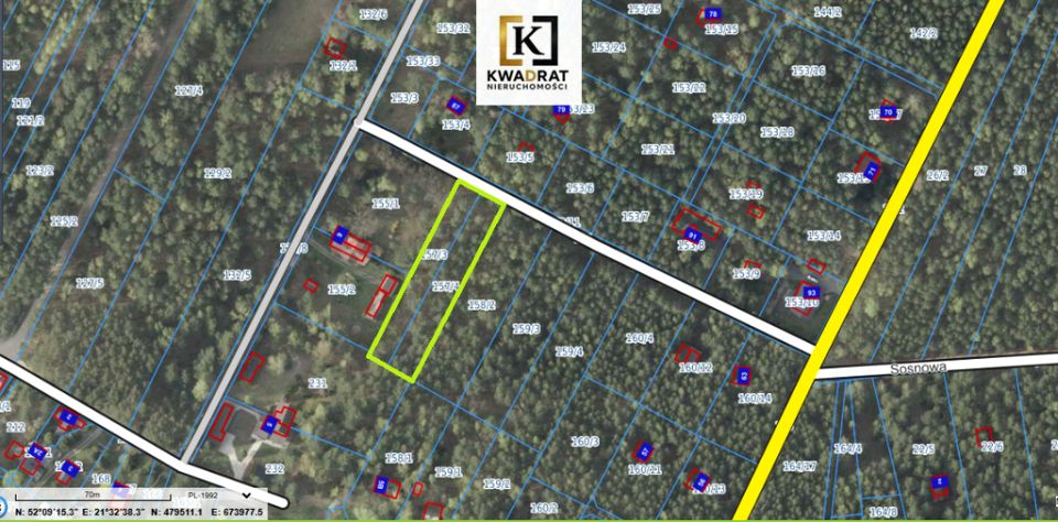 Działka budowlana Chochół