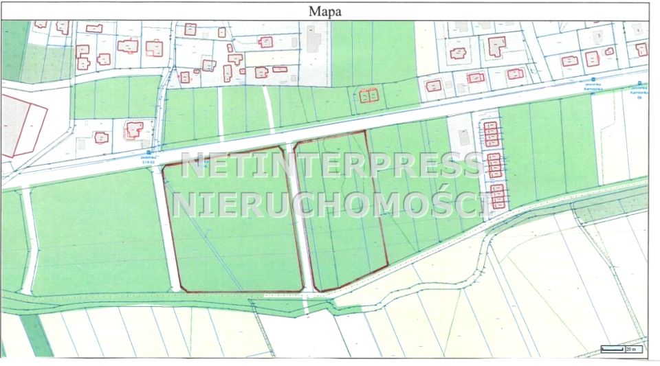Działka usługowa trzebonisko