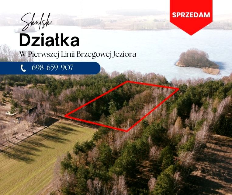 Działka rekreacyjna Skulsk