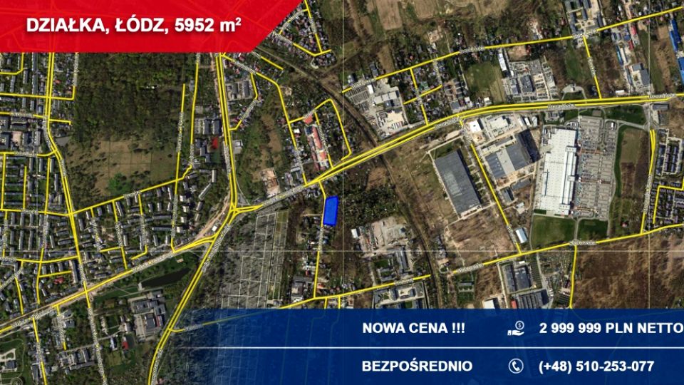 Działka budowlana Łódź sprzedam