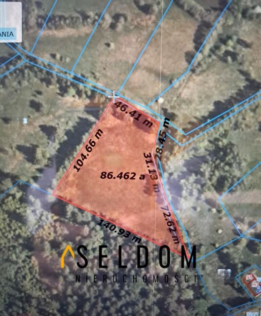 Działka rolna Antoniów