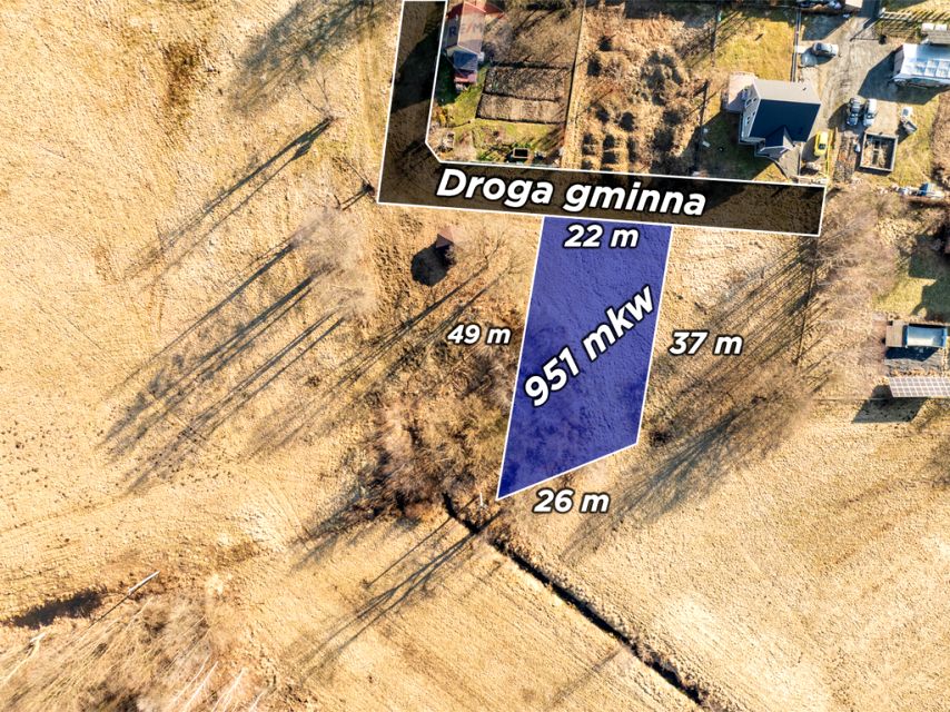 Działka budowlana Borek