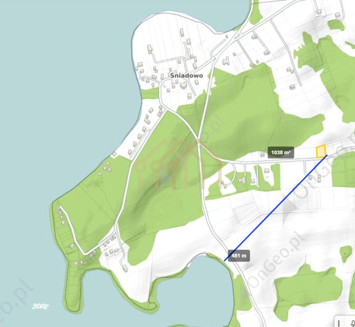 Działka budowlana Śniadowo
