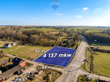 Działka usługowa Szczepanowice