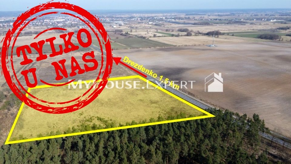 Działka przemysłowa Drezdenko