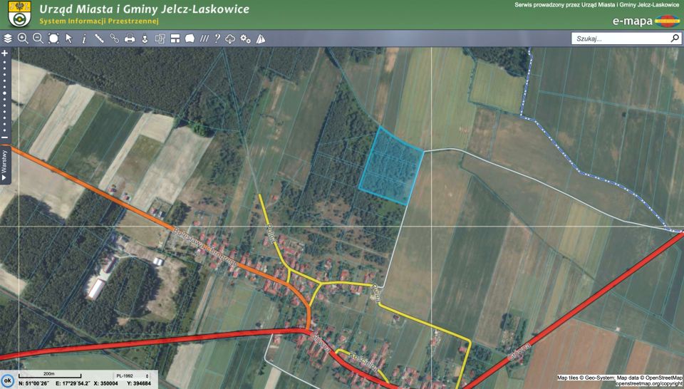 Działka budowlano-rolna jelcz-laskowice , biskupice oławskie