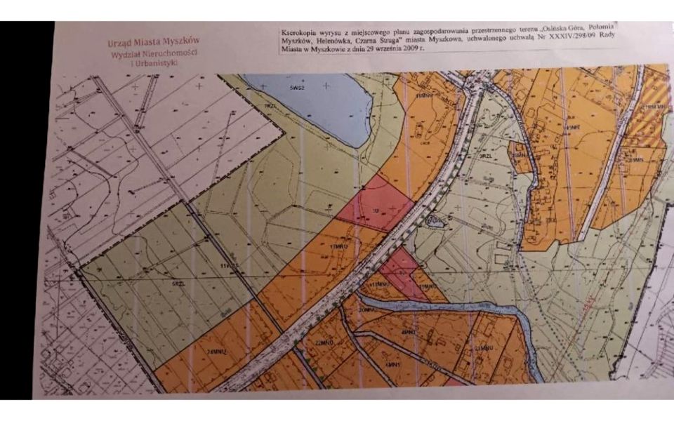 Działka budowlana Myszków