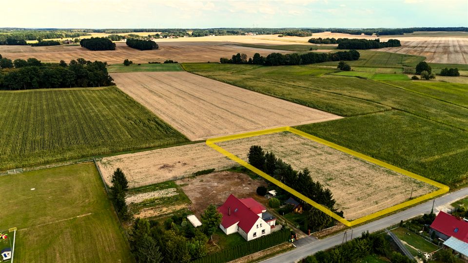 Działka budowlano-rolna przeworno, rożnów, królewiec