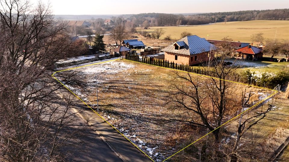 Działka budowlano-rolna oborniki śląskie , rościsławice