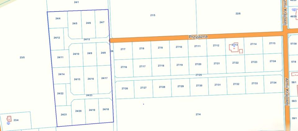 Działka budowlana Stare Kupiski