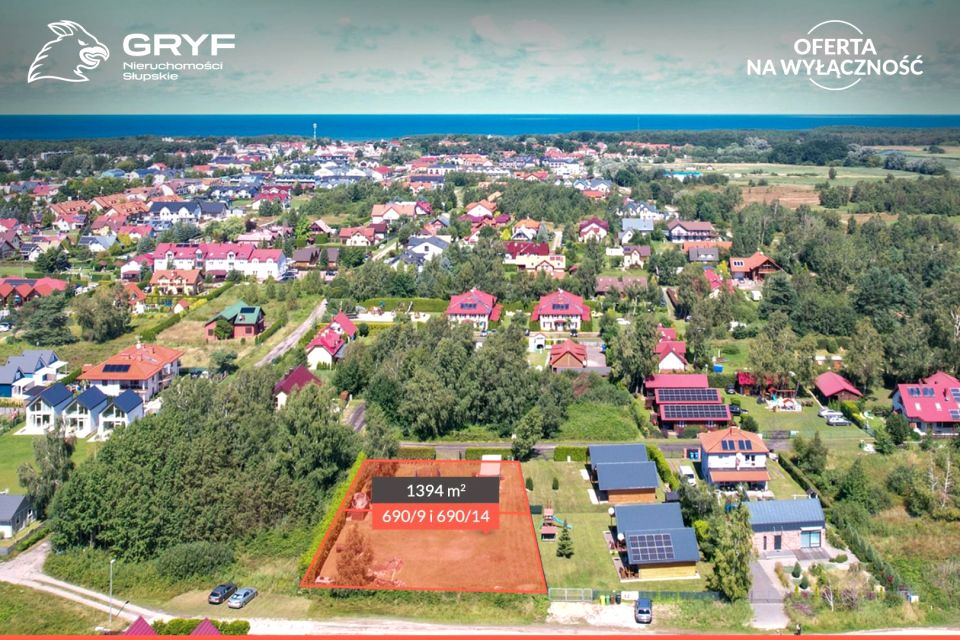 Działka usługowa Rowy