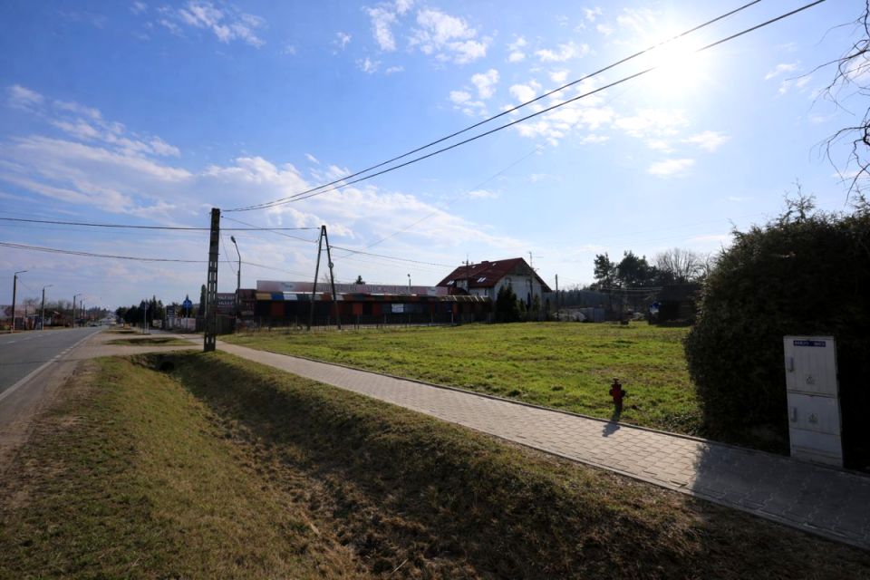 Działka usługowa Kraszew