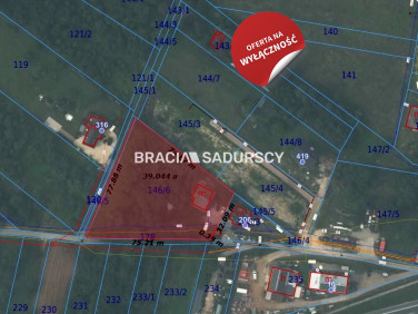 Działka usługowa Morawica