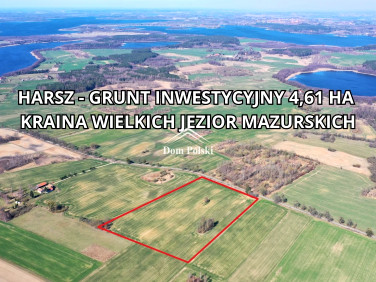 Działka inwestycyjna Harsz