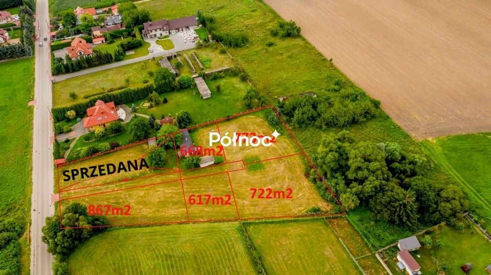 Działka budowlana Stare Kupiski