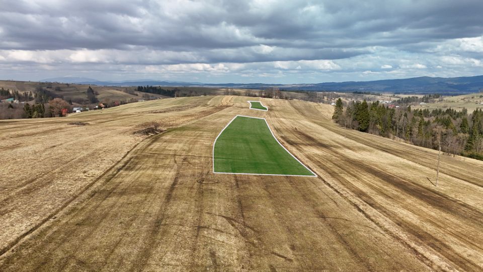 Działka rolna GROŃ