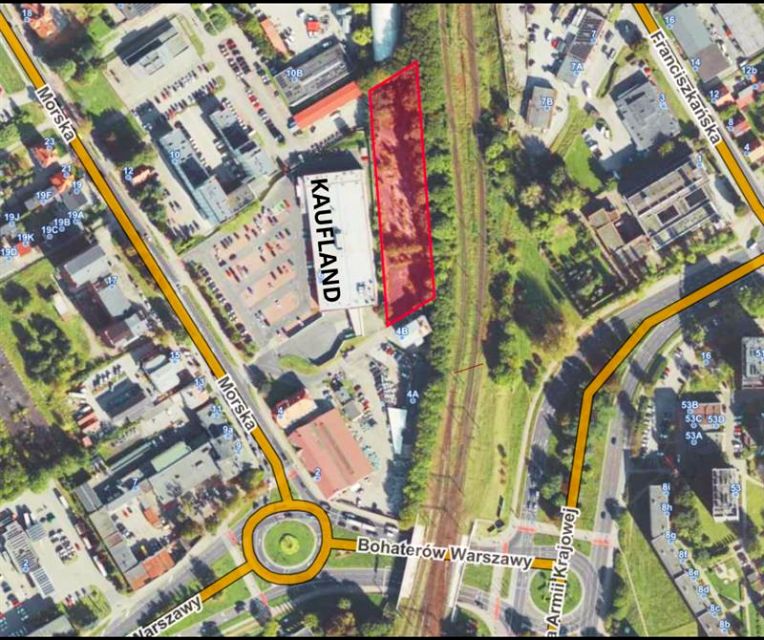 Działka usługowa Koszalin