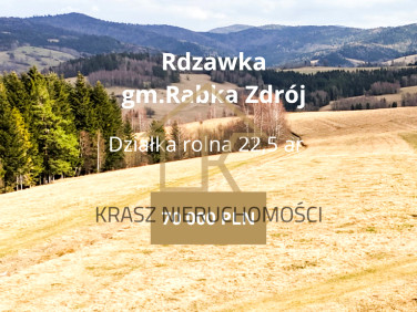 Działka rolna Rdzawka