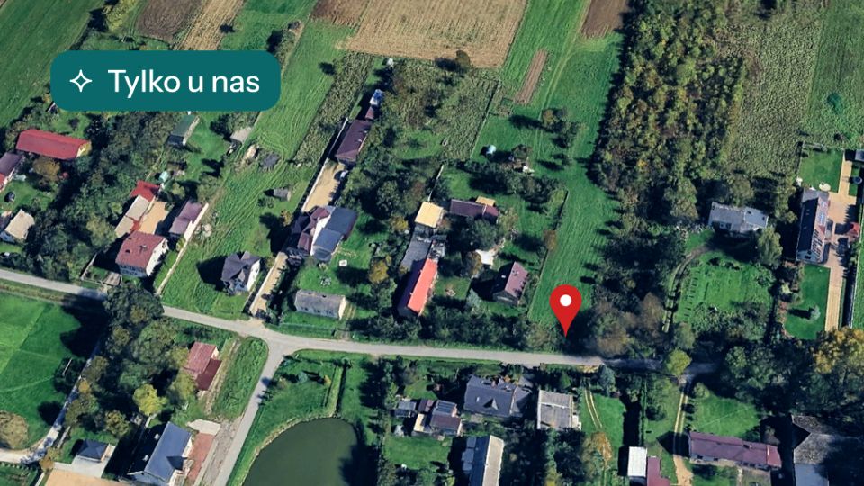 Działka budowlana Zawada