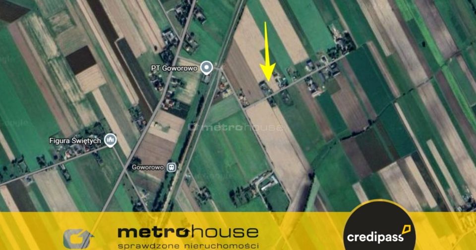 Działka budowlano-rolna Pokrzywnica