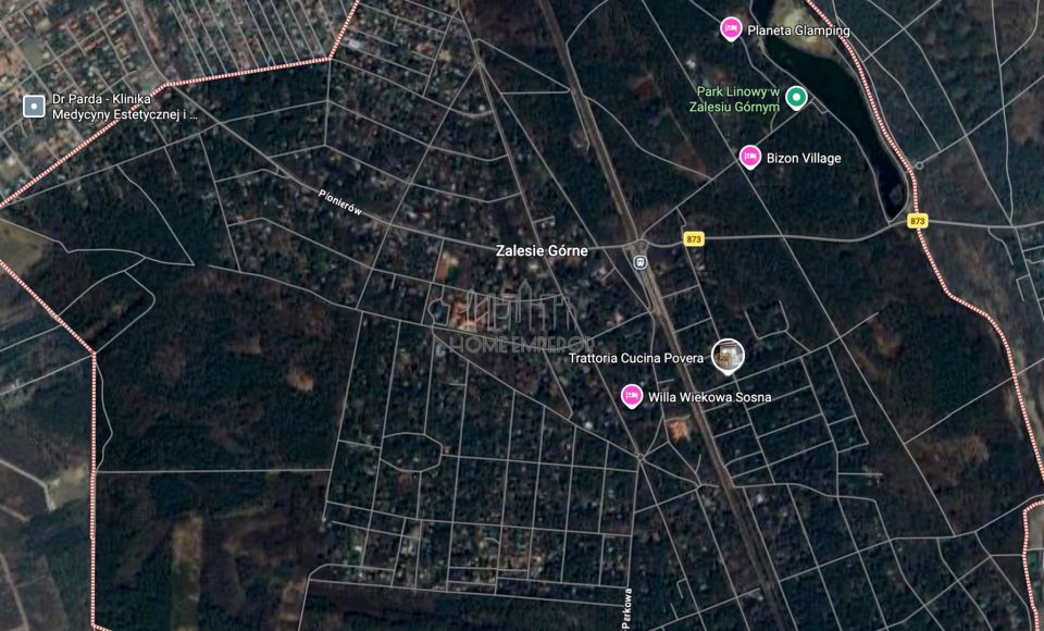 Działka budowlana Zalesie Górne