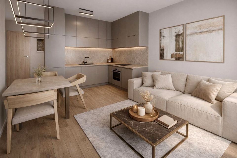 Mieszkanie przy lesie