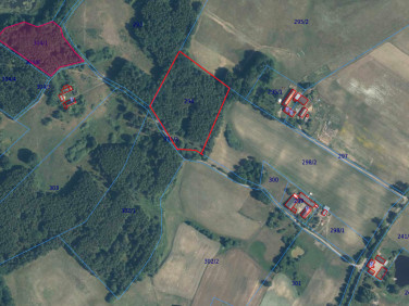 Działka rekreacyjna Ostrowice