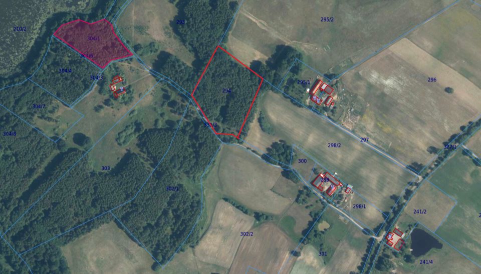 Działka rekreacyjna Ostrowice