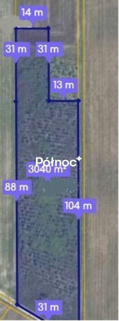 Działka leśna Małochwiej Mały