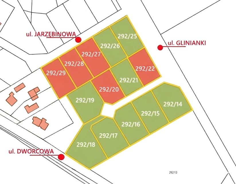 Działka budowlana Grębocin