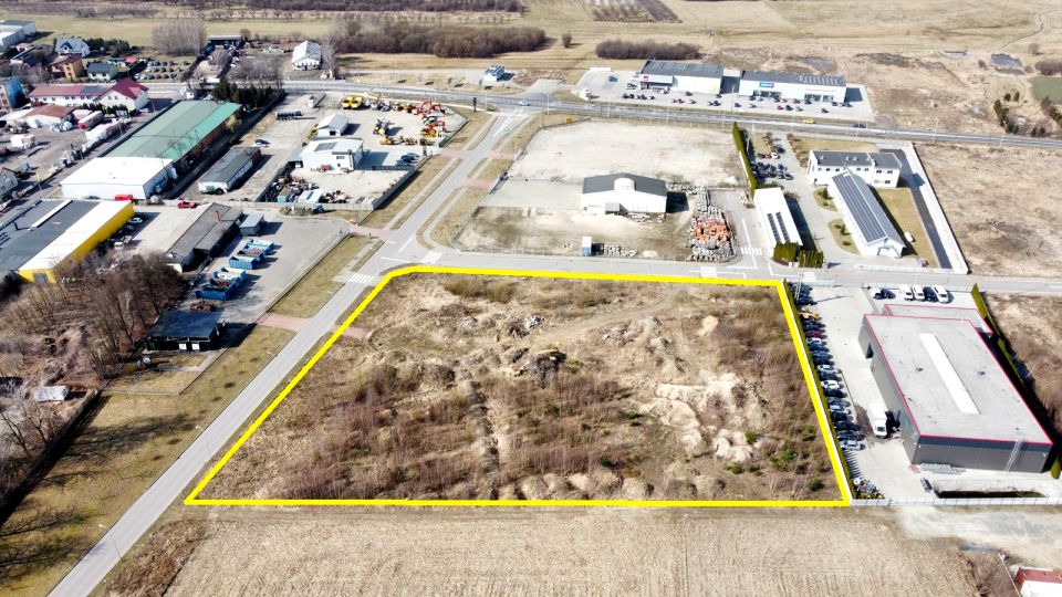 Działka inwestycyjna Tuliszków