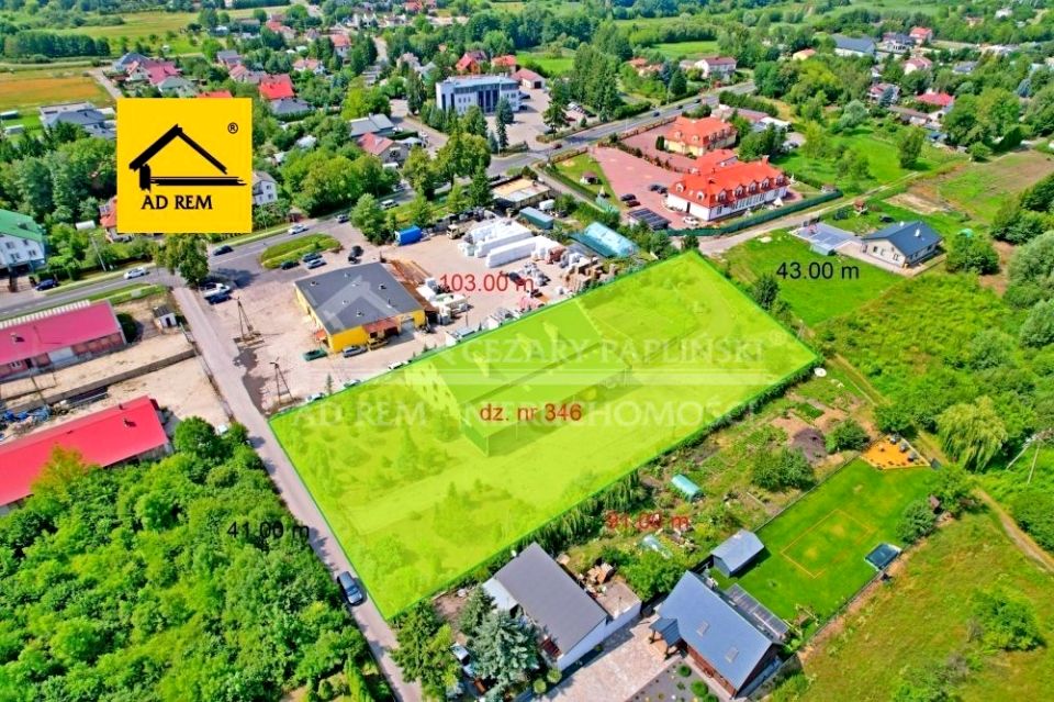 Działka inwestycyjna Pokrówka