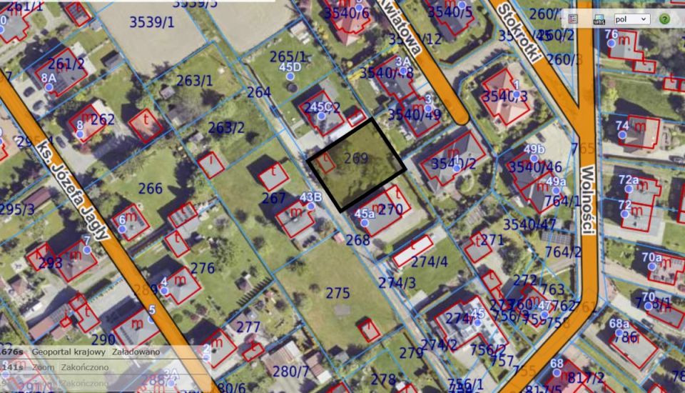 Działka budowlana Knurów