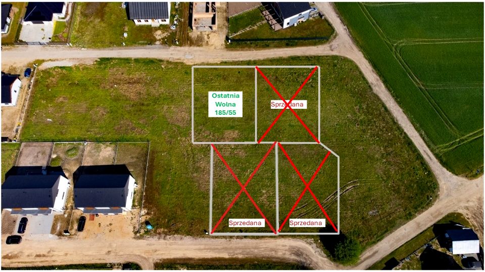 Działka budowlana Napachanie