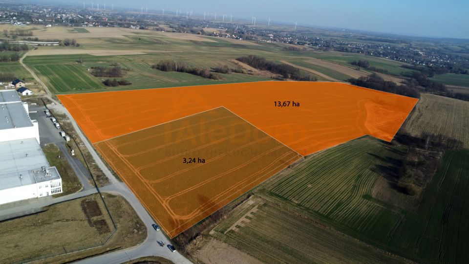 Działka inwestycyjna Krzemienica