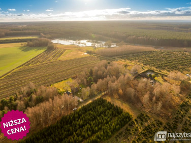 Ogrodzona działka Stawno