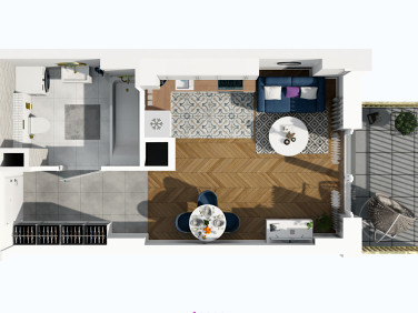 Mieszkanie przy lesie