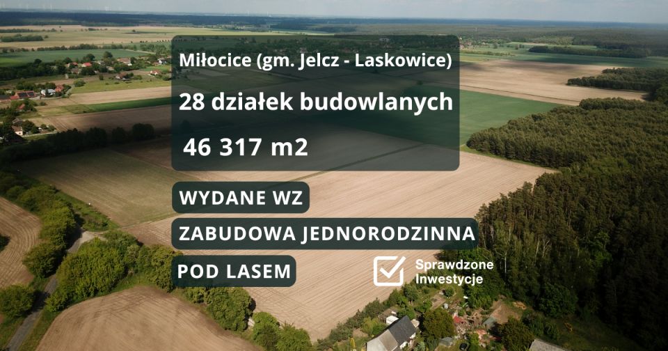 Pusta działka Miłocice