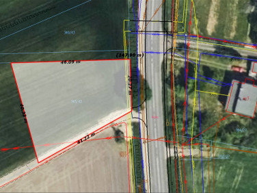 Działka usługowa Wyry