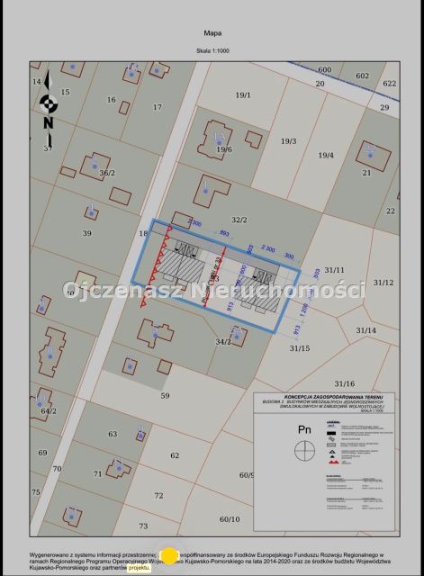 Działka budowlana Myślęcinek