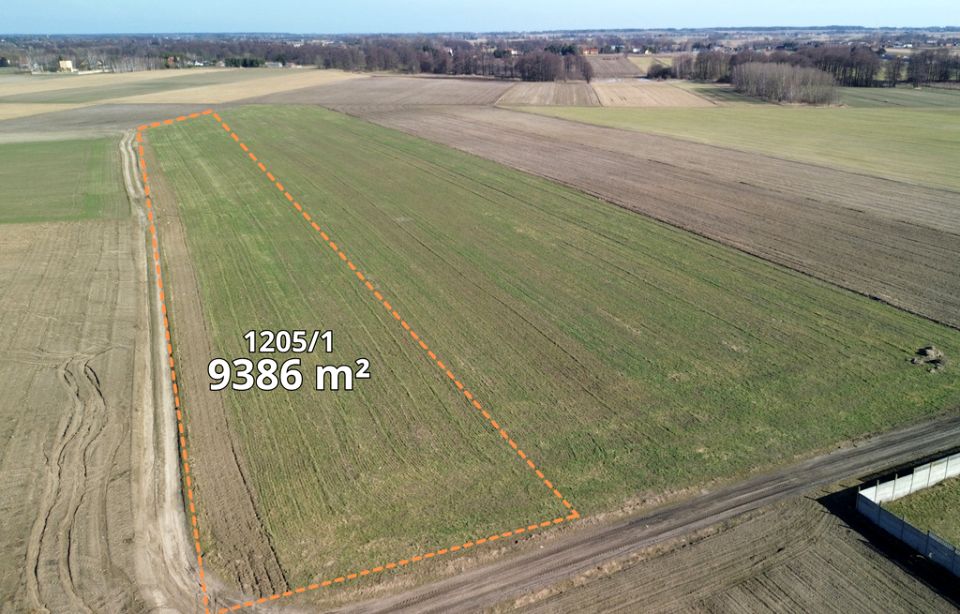 Działka rolna Rzgów