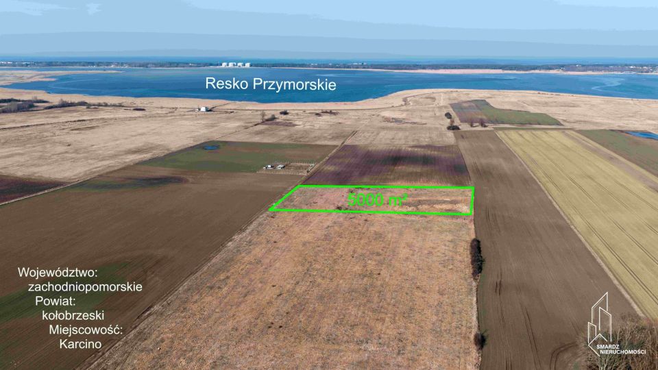 Działka rolna Karcino