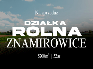 Działka rolna Znamirowice