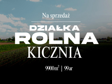 Działka rolna Kicznia