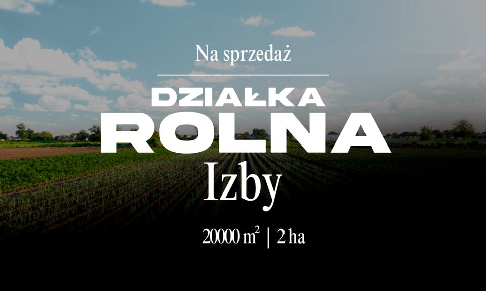 Działka inna Izby sprzedam